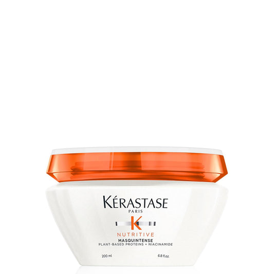 Kérastase Nutritive, Hydrating Mask, For Very Dry Hair, Strengthens and Repairs, With Vegetable Proteins, Masquintense, 200 ml