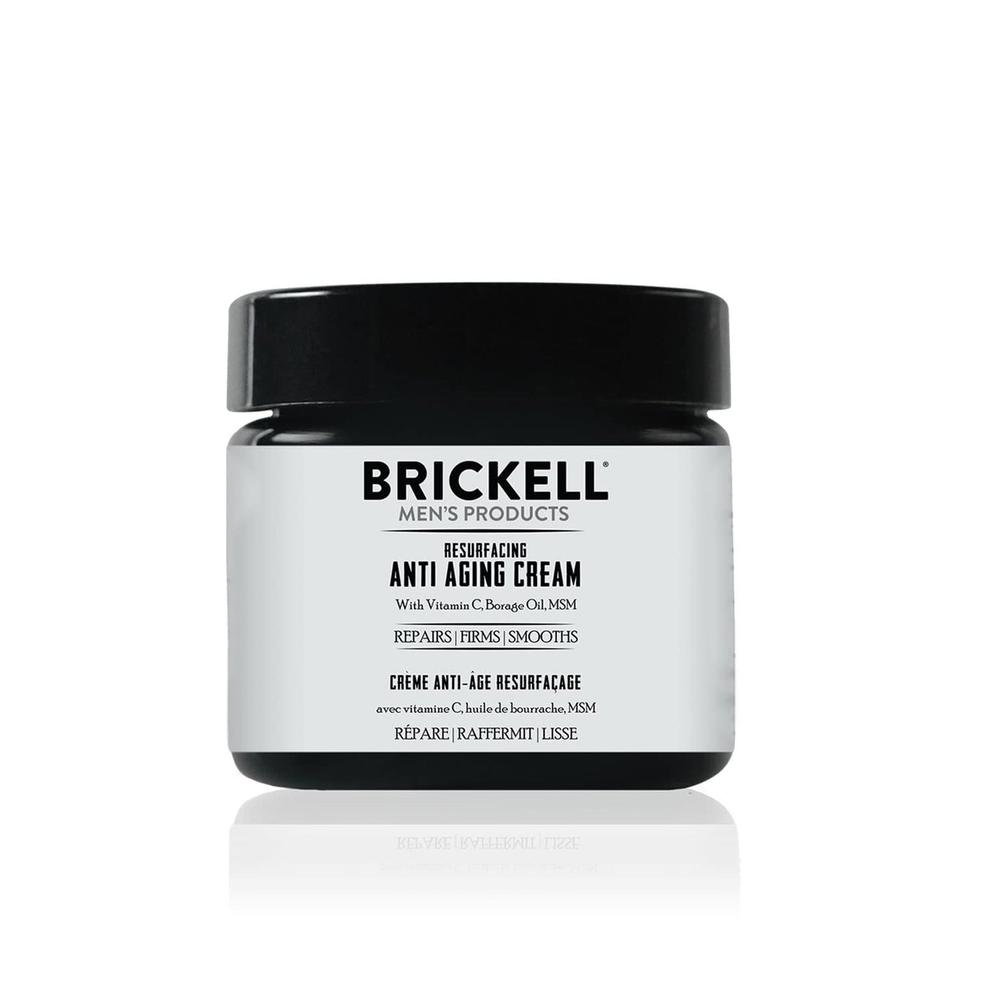 Brickell Men's Anti-Aging Rejuvenating Face Cream for Men, Natural &amp; Organic Face Moisturizer, Vitamin C Cream for Wrinkles, 59ml, Fragrance Free