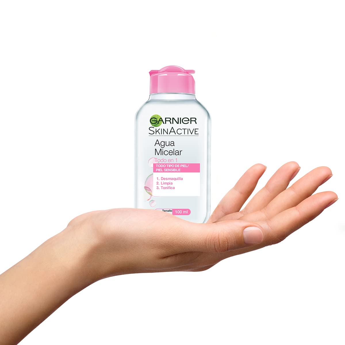 Garnier Skin Active - Classic All-in-One Micellar Water, Normal Skin, Travel Size, 100 ml