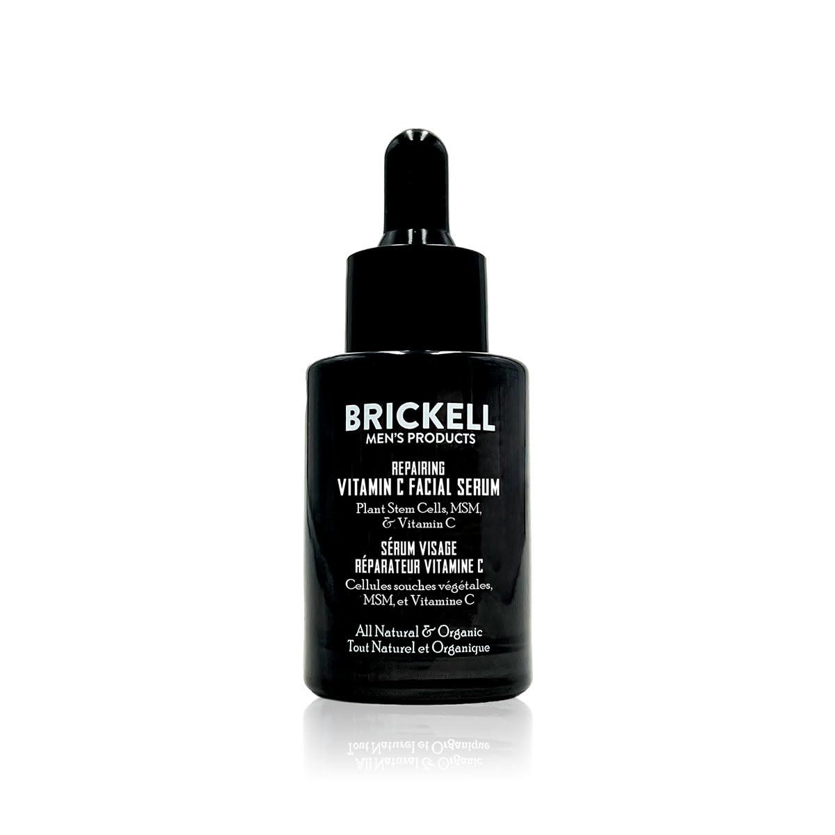 Brickell Suero Facial Antienvejecimiento con Vitamina C y Ácido Hialurónico (30 ml)