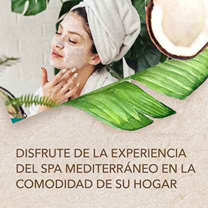 O Naturals Exfoliante de Aceite de Coco y Sal del Mar Muerto, Limpieza Profunda de Cara Cuerpo y Pies. Trata la Piel Grasa, Pelo Encarnado y Piel Muerta. Aceites Esenciales 500gr