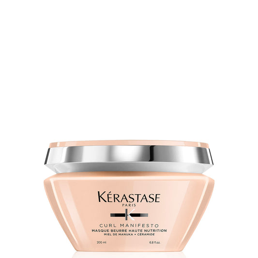 Kérastase Curl Manifesto, Extra Nourishing Mask, Nourishing and Strengthening Care, For Wavy, Curly or Afro Hair, Masque Beurre Haute Nutrition, 200 ml