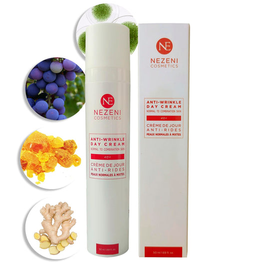 Nezeni Anti-Wrinkle Facial Cream for Women/Men 16 Active Ingredients | Deep Wrinkle Filler | Firming Anti-Wrinkle Day Cream for Face, Neck and Décolleté | Normal, Oily and Combination Skin
