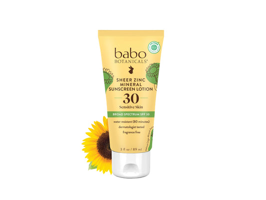 Babo Botanicals Protector Solar Mineral SPF 30 (Sin Fragancia)