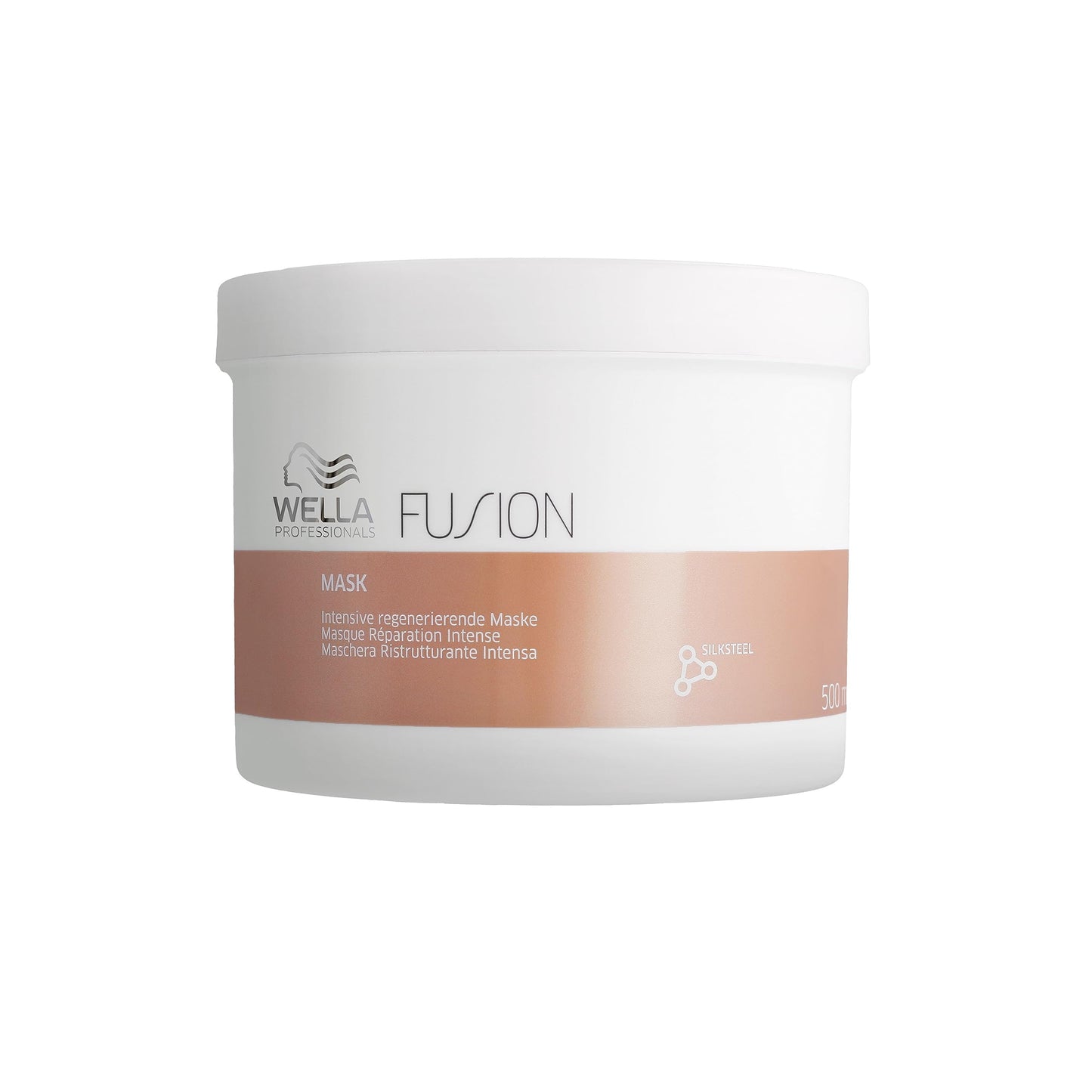 Wella Professionals Fusion - Mascarilla Capilar de Reparación Intensa - Tratamiento Hidratante para Cabello Seco y Dañado -Brillo y anti roturas 500ml