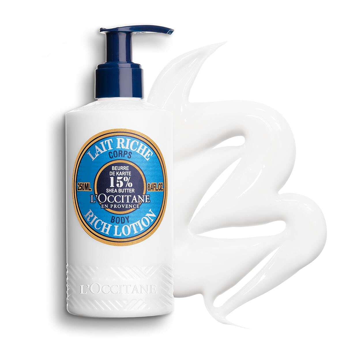 L'OCCITANE - Nourishing and Rich Shea Butter Body Lotion - For Dry to Very Dry Skin - 250 Ml