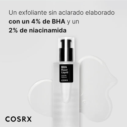 COSRX 100ml Líquido para puntos negros BHA 4%, los poros congestionados desaparecen, salicilato de betaína, Hipoalergénico, testado por dermatólogos, SIN Crueldad, SIN Parabenos, SIN Sulfatos