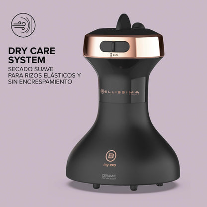 Bellissima Imetec My Pro Diffon Ceramic, Hot air diffuser for curly hair, ceramic technology, 700 W, 2 air/temperature combinations, delicate drying without frizz effect, 700 W