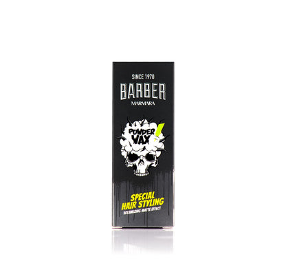 BARBER MARMARA Polvos Capilares 20 g - Volumen y Textura Mate, Para Peinados Naturales de Hombres y Mujeres