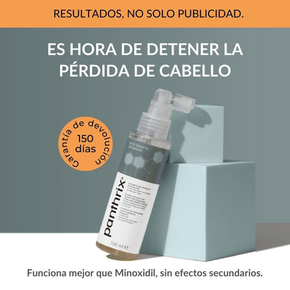 Panthrix - Activador del Crecimiento del Cabello - Ingrediente Activo - 100 ml de Spray Alta Dosis - Tónico para el Crecimiento Rápido del Pelo - para Hombres y Mujeres