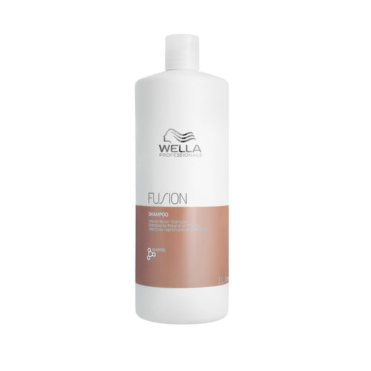 Wella Professionals Fusion – Champú de Reparación Intensa para Cabello Seco y Dañado, 1L