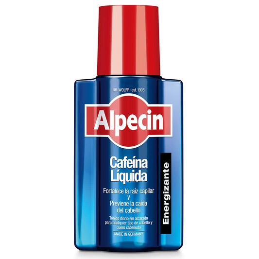 Alpecin Caffeine Liquid 1x 200 ml | Anti-hair loss lotion for men | Treatment for hair loss in men | Treatments against androgenetic alopecia areata | Product to prevent hair loss