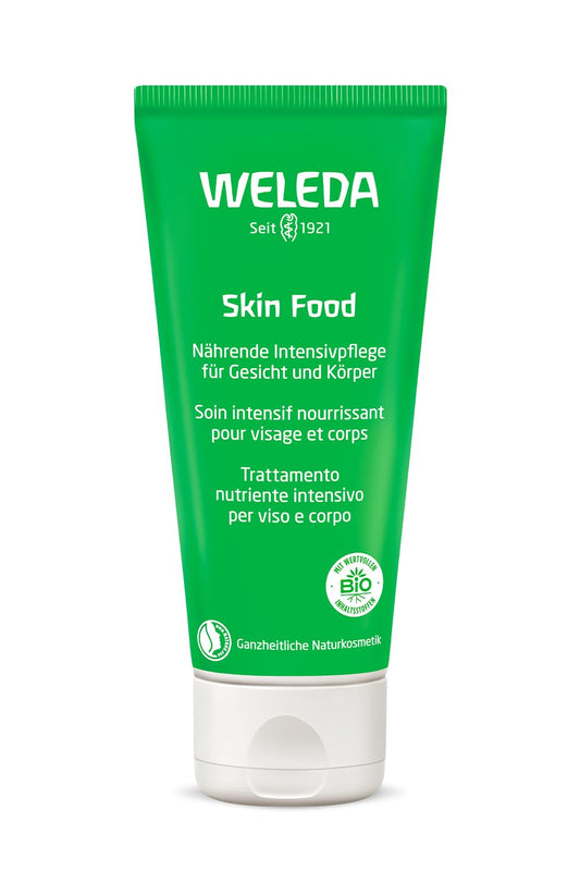 Weleda Skin Food Original – Crema Reparadora Intensiva para Piel Seca y Agrietada, 75 ml