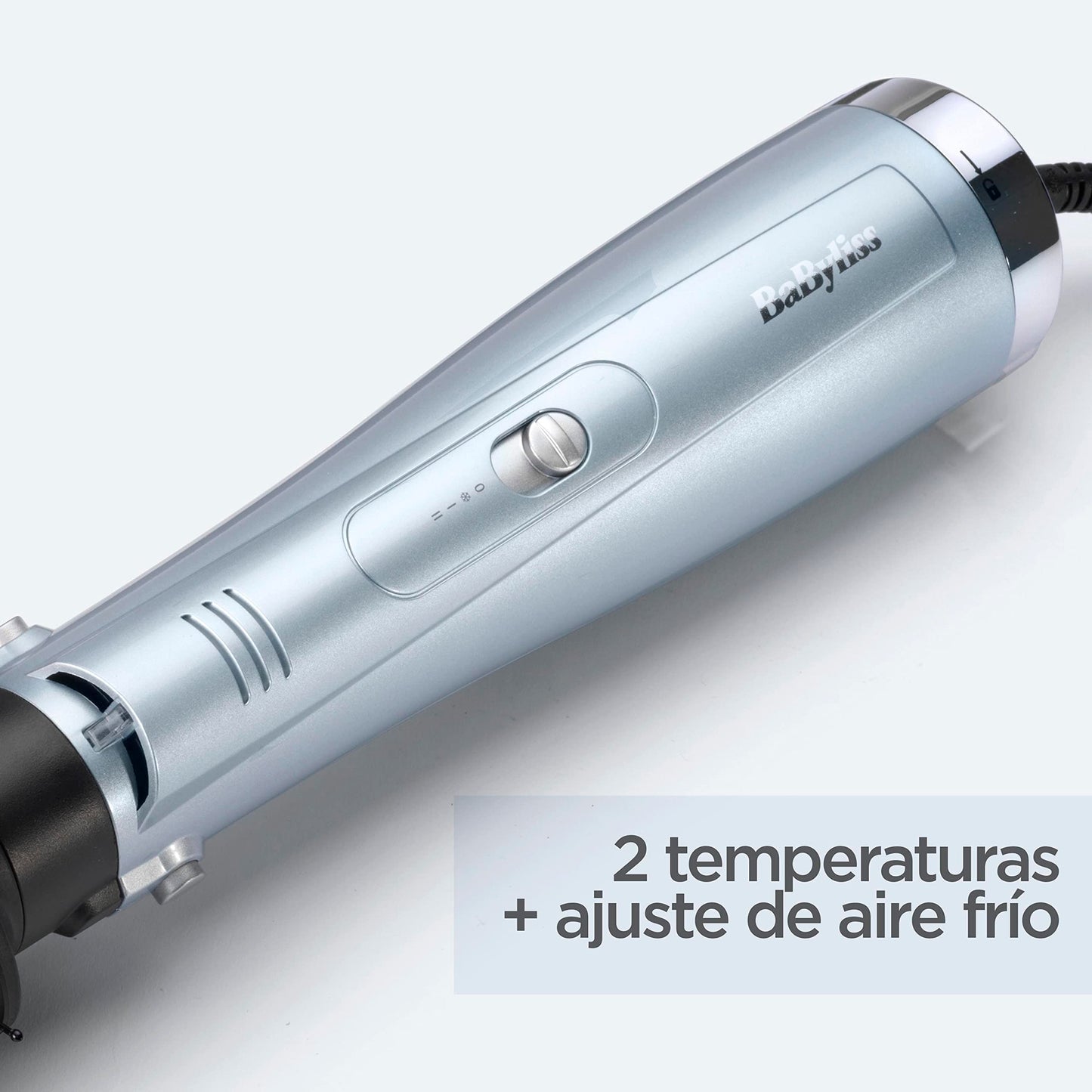 BaByliss AS774E Cepillo Secador 4 en 1 Hydro-Fusion - Seca, Alisa, Moldea y Da Volumen con Tecnología Iónica y Plasma Avanzado