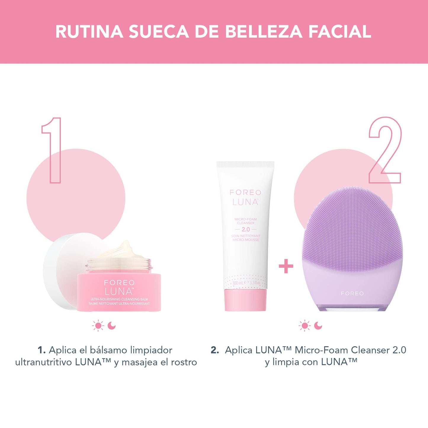 FOREO LUNA Ultra-Nourishing Cleansing Balm - Gentle Facial Makeup Remover - Face Cleansing Gel - Eye Makeup Remover - Vegan &amp; Cruelty-Free - Fragrance-Free &amp; Eco-Friendly - 75ml