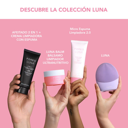 FOREO LUNA Ultra-Nourishing Cleansing Balm - Gentle Facial Makeup Remover - Face Cleansing Gel - Eye Makeup Remover - Vegan &amp; Cruelty-Free - Fragrance-Free &amp; Eco-Friendly - 75ml