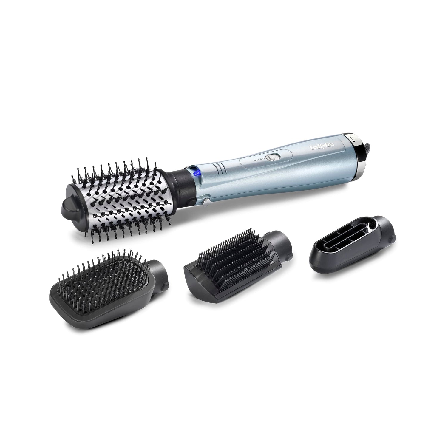 BaByliss AS774E Cepillo Secador 4 en 1 Hydro-Fusion - Seca, Alisa, Moldea y Da Volumen con Tecnología Iónica y Plasma Avanzado