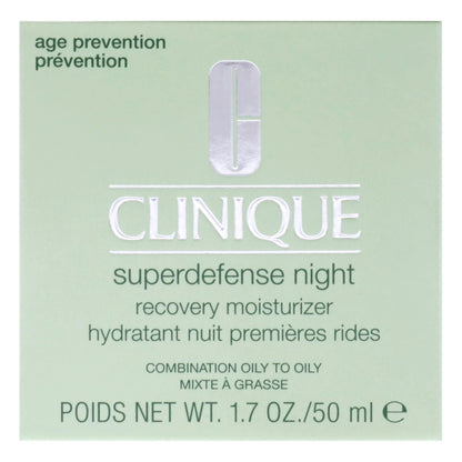 Clinique Superdefense Night Recovery Moisturizer Iii/Iv 50 Ml 1 Unit 50 g