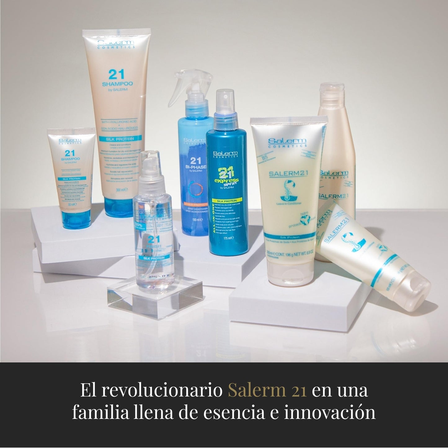 Salerm 21 Silk Protein - Acondicionador y Mascarilla Sin Aclarado 250 ml