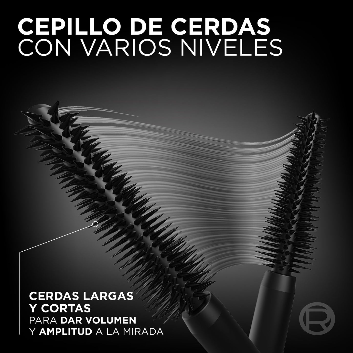 L'Oréal Paris Máscara de Pestañas Panorama - Volumen Ultra Negro