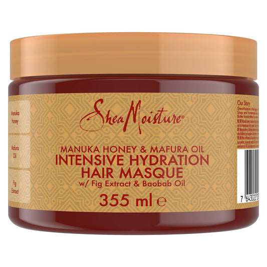 SheaMoisture with Manuka Honey and Mafura Oil Intensive Hydration Hair Mask, for dry and damaged hair 355 ml