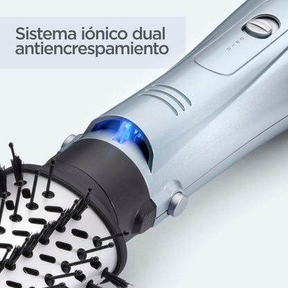 BaByliss AS774E Cepillo Secador 4 en 1 Hydro-Fusion - Seca, Alisa, Moldea y Da Volumen con Tecnología Iónica y Plasma Avanzado