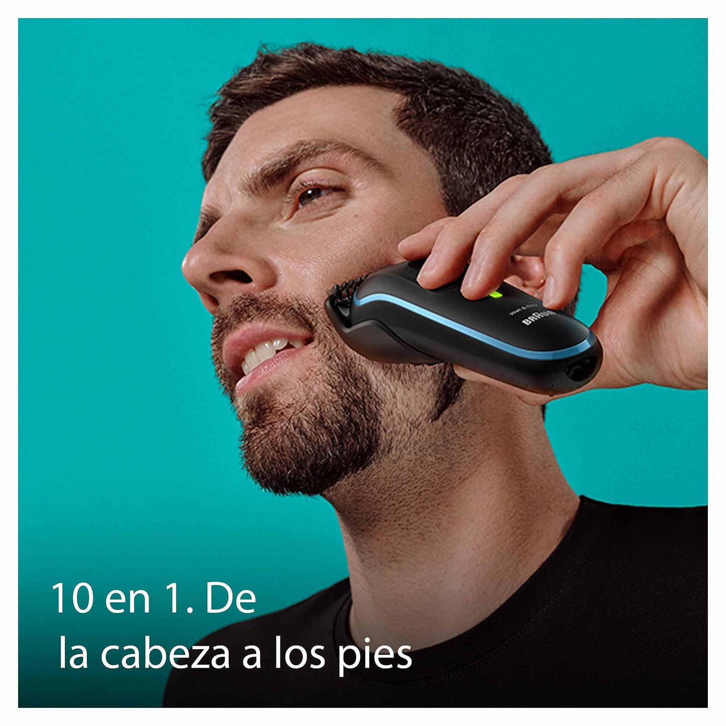 Braun Recortadora de Barba Series 5 Máquina Cortar Pelo, Máquina de afeitar, Cortapelos Hombre con Kit 10 En 1 Para Barba, Pelos, Depilación Masculina, MGK5445