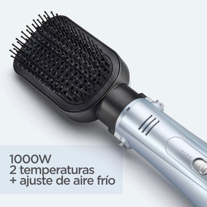 BaByliss AS774E Cepillo Secador 4 en 1 Hydro-Fusion - Seca, Alisa, Moldea y Da Volumen con Tecnología Iónica y Plasma Avanzado