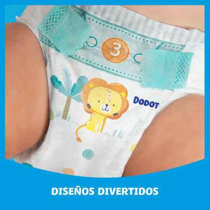 Dodot Bebé-Seco Talla 5 (11-16 kg) - Pack Mensual 174 Pañales