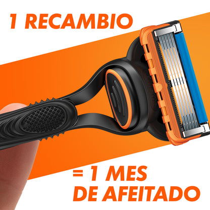 Gillette Fusion5 - 18 Cuchillas de Recambio para Afeitado Apurado