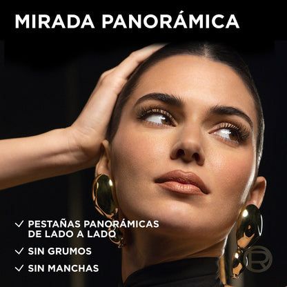 L'Oréal Paris Máscara de Pestañas Panorama - Volumen Ultra Negro