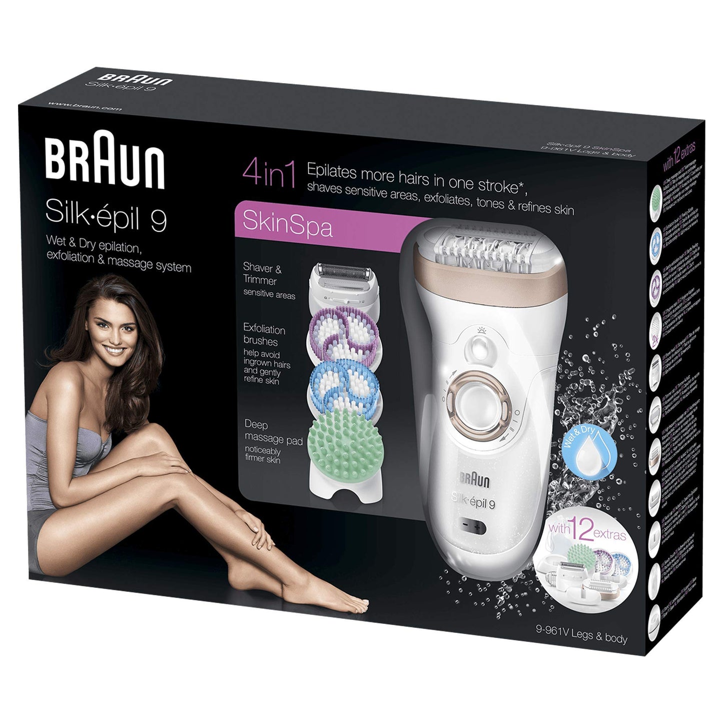 Braun Series 3 MGK3420 – Recortadora 6 en 1 para Barba, Pelo y Afeitado Preciso