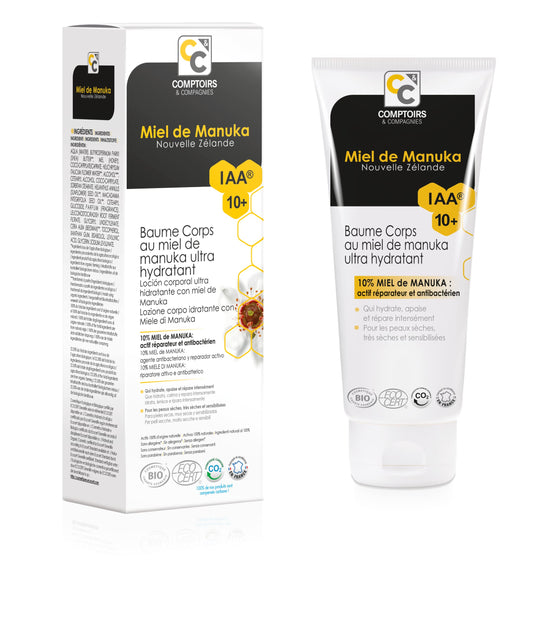 COMPTOIRS ET COMPAGNIES - Loción Corporale Hidratante con Miel de Manuka IAA10+ - 200ml