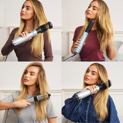 BaByliss AS774E Cepillo Secador 4 en 1 Hydro-Fusion - Seca, Alisa, Moldea y Da Volumen con Tecnología Iónica y Plasma Avanzado